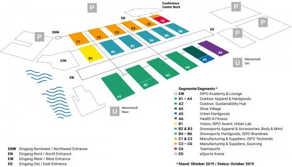 ISPO 2020 Hallenpaln